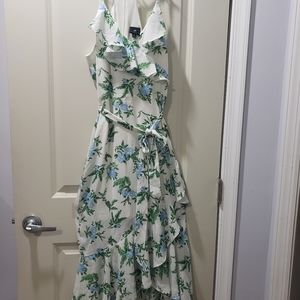 Disney Princess Flowered Long Casual Dress JRs